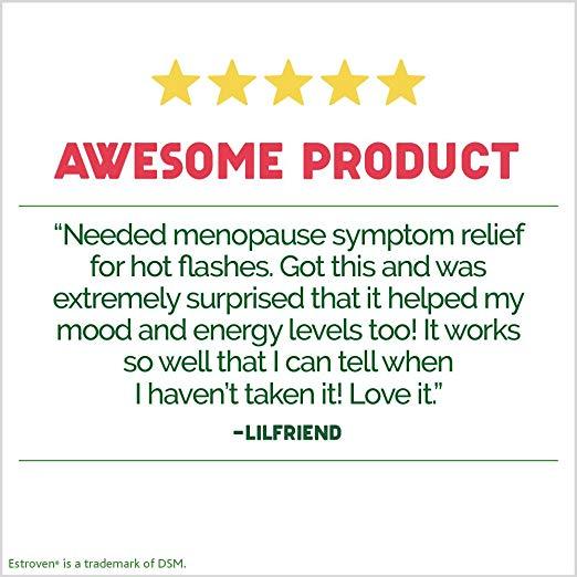 Estroven Menoapuse Relief + Stress